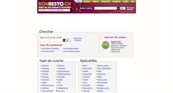 Desktop Screenshot of bonresto.ch