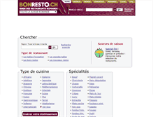 Tablet Screenshot of bonresto.ch